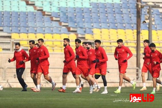 غیبت ۱+۶ بازیکن پرسپولیس مقابل ملوان