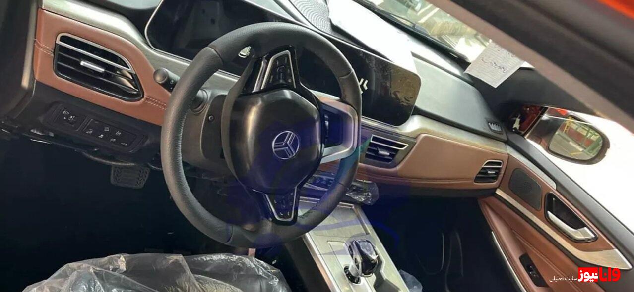 سایپا آریا شکار شد؛ پرچمدار سایپا با نشان جدید +عکس