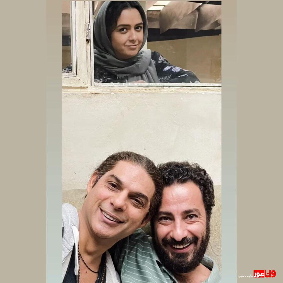 سلفی جالب نوید محمدزاده و پیمان معادی در پشت صحنه برادران لیلا + عکس سلفی جالب نوید محمدزاده و پیمان معادی در پشت صحنه برادران لیلا + عکس