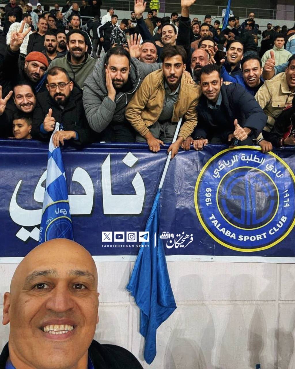 عکس | سلفی جالب علی&zwnj;منصور در عراق