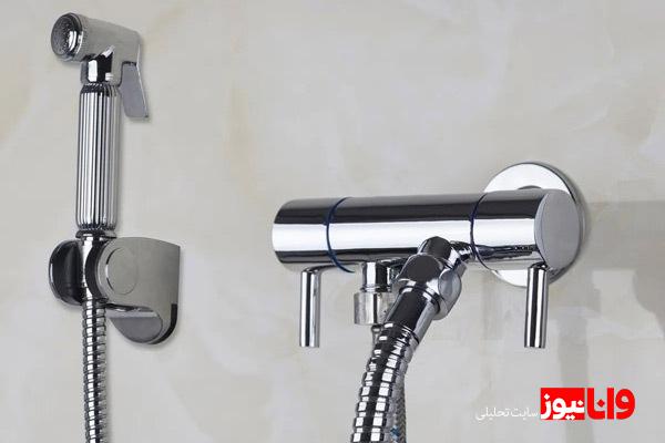 شیر دستشویی و شیلنگ توالت