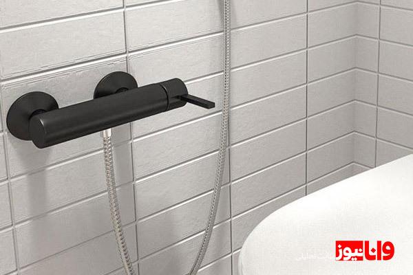 شیر مخلوط توالت مشکی