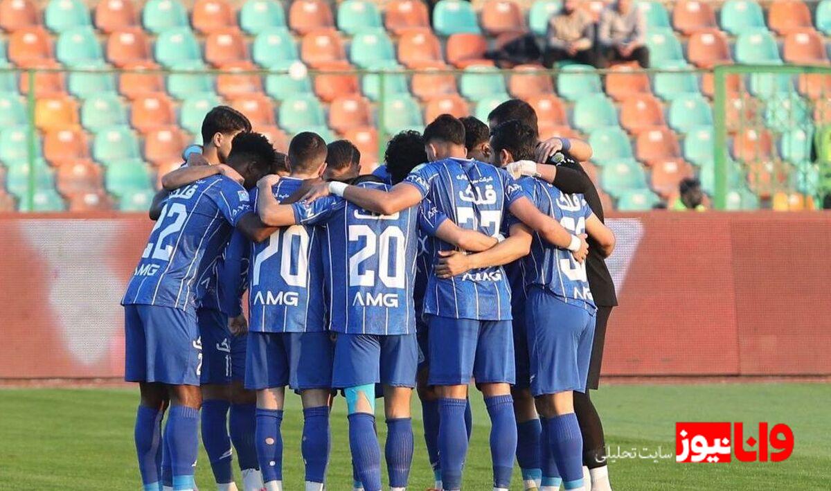 بحران استقلال با عدد منفی ۴ در لیست بازیکنان