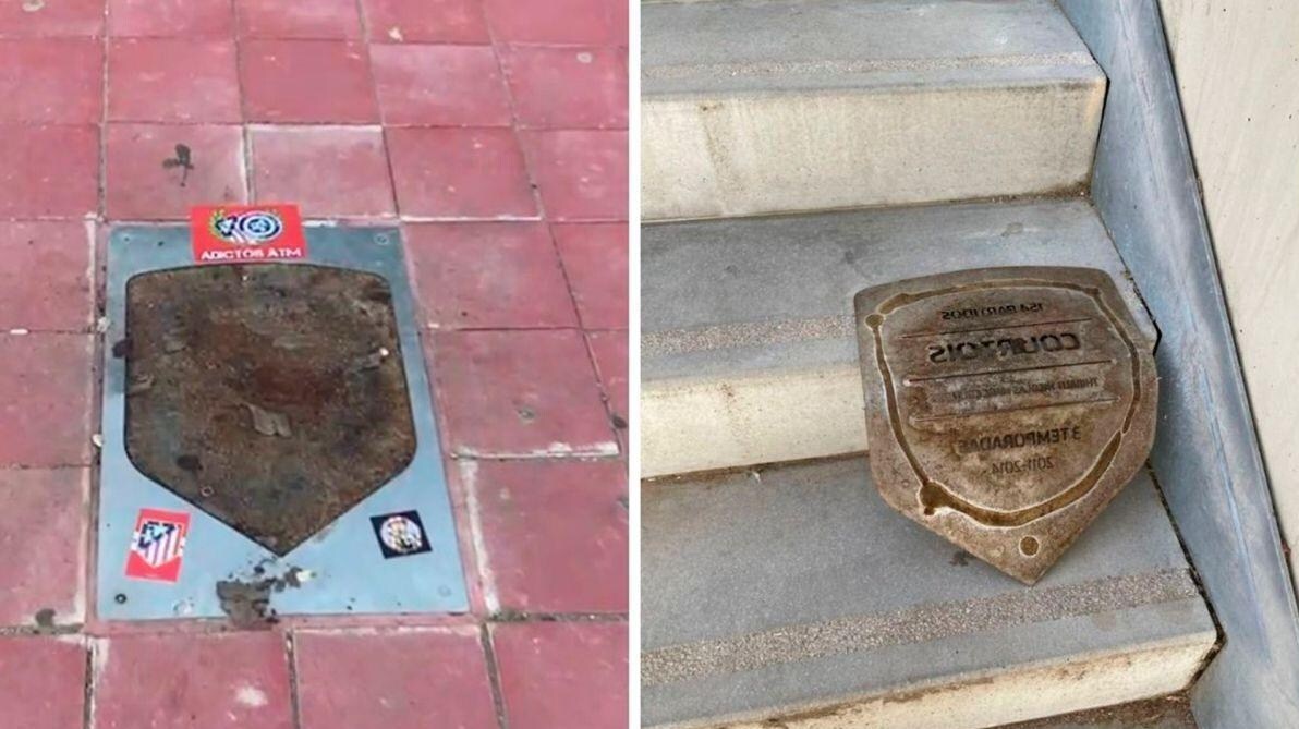 حذف پلاک کورتورا از راهروی مشاهیر اتلتیکومادرید + عکس