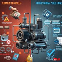 اشتباهات رایج در انتخاب روانکارهای صنعتی و راهکارهای حرفه‌ای