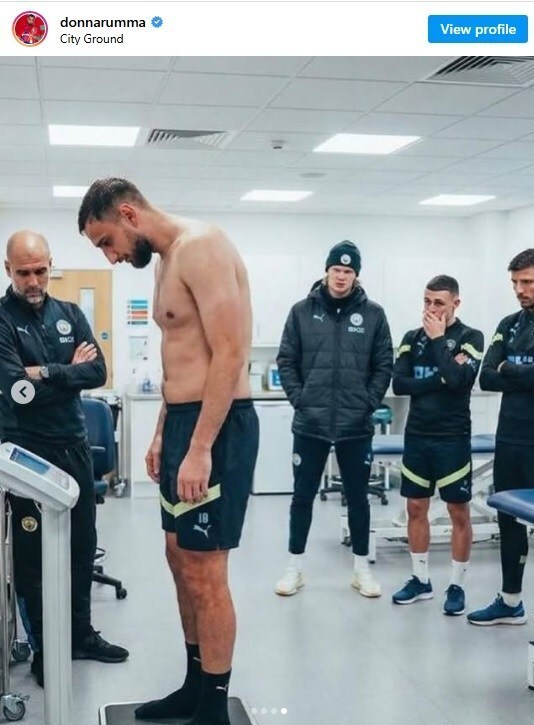 شوخی هالند با عکس جنجالی هوش&zwnj;مصنوعی برای دوناروما + عکس