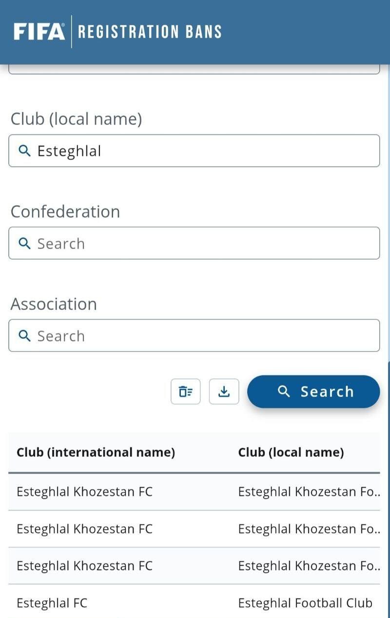 پنجره نقل و انتقالاتی استقلال رسما بسته شد