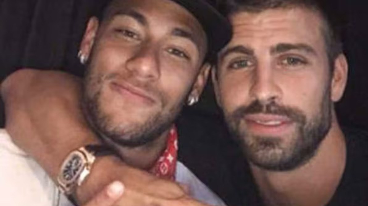 جرارد پیکه , نیمار , تیم فوتبال بارسلونا ,