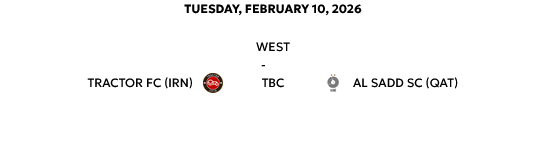 اعلام میزبان دیدارهای استقلال و سپاهان در آسیا/ وضعیت نامشخص دیدار تراکتور اعلام میزبان دیدارهای استقلال و سپاهان در آسیا/ وضعیت نامشخص دیدار تراکتور