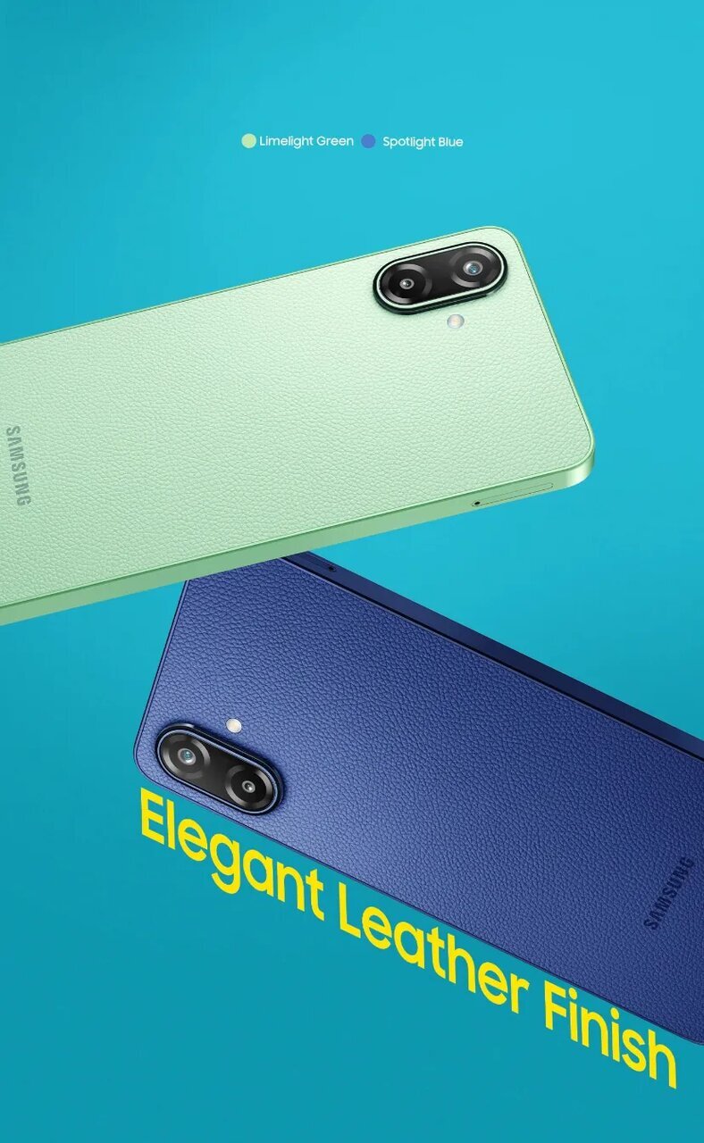 معرفی گوشی جدید سامسونگ با بدنه چرمی + عکس