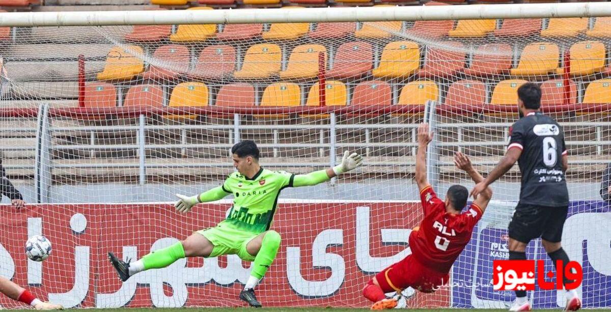 بررسی عملکرد پیام حیدری در دیدار جنجالی فولاد و پرسپولیس