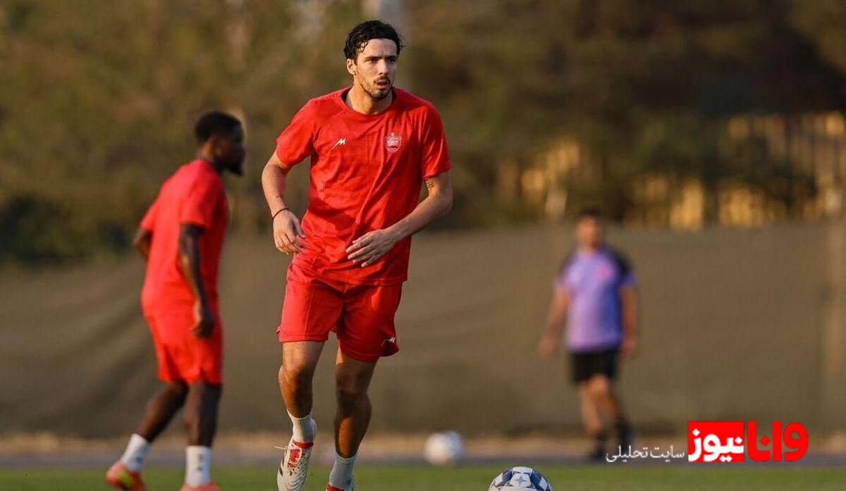 پیام هافبک پرسپولیس به مردم ایران؛ قلب و فکرم با شماست +عکس