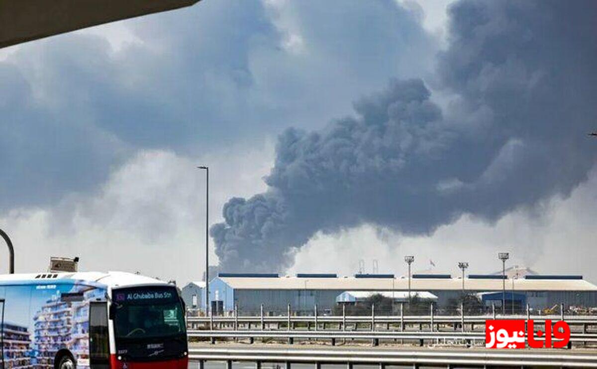انفجار شدید در ابوظبی امارات / فرودگاه دبی تعطیل شد
