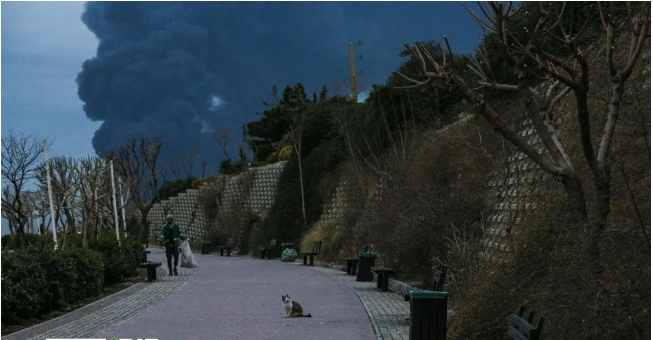 تصاویر آخرالزمانی از آتش سوزی انبار نفت شهران+ عکس