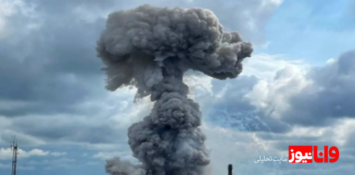 تصاویر آخرالزمانی از آتش سوزی انبار نفت شهران+ عکس