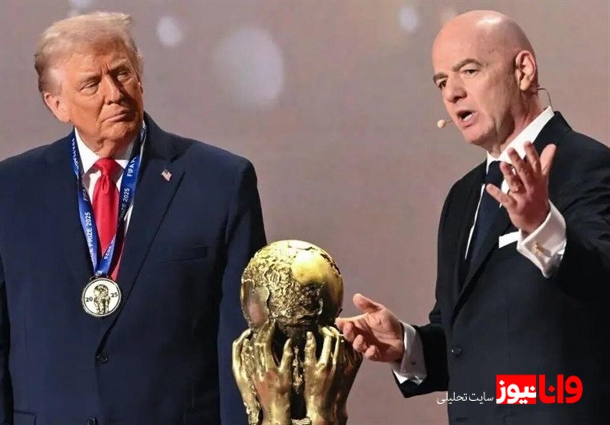 دیدار اینفانتینو با ترامپ درباره غیبت ایران در جام جهانی