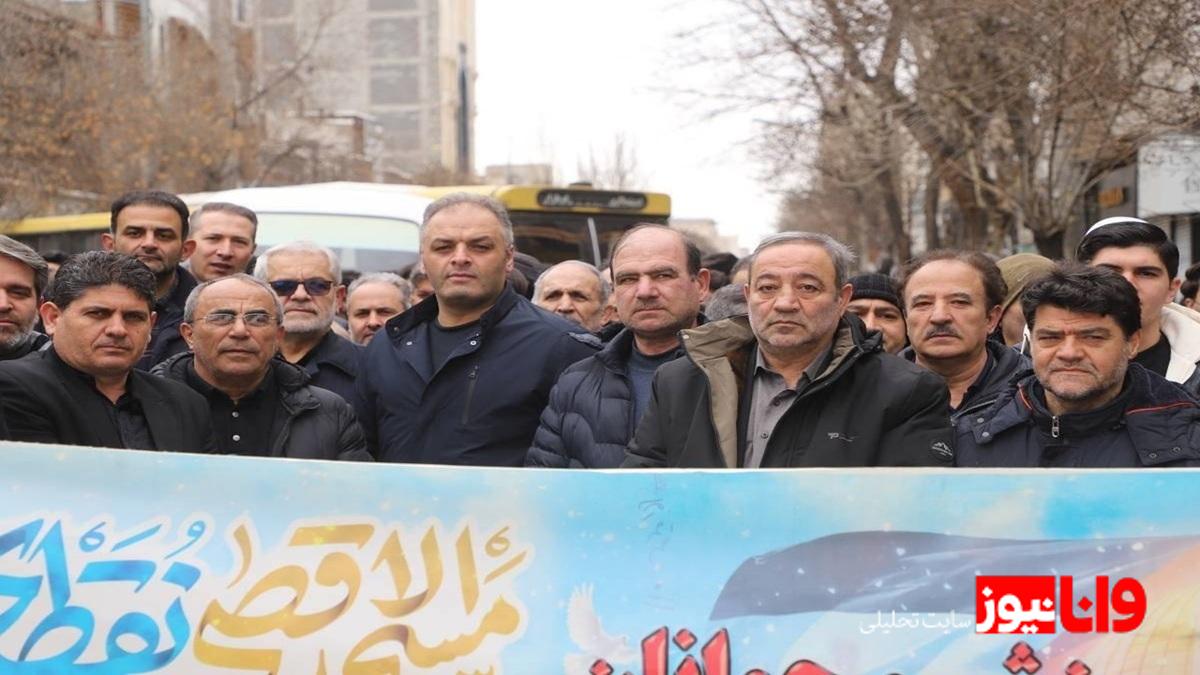 انوشیروانی در راهپیمایی روز قدس:آمریکا و اسراییل امروز تو دهانی بزرگی خوردند