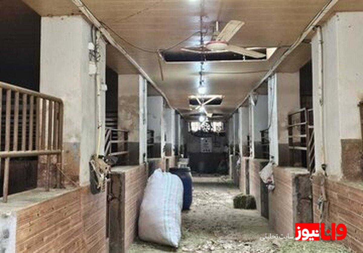 آسیب به مجموعه تاریخی فرح آباد و ساختمان فدراسیون چوگان