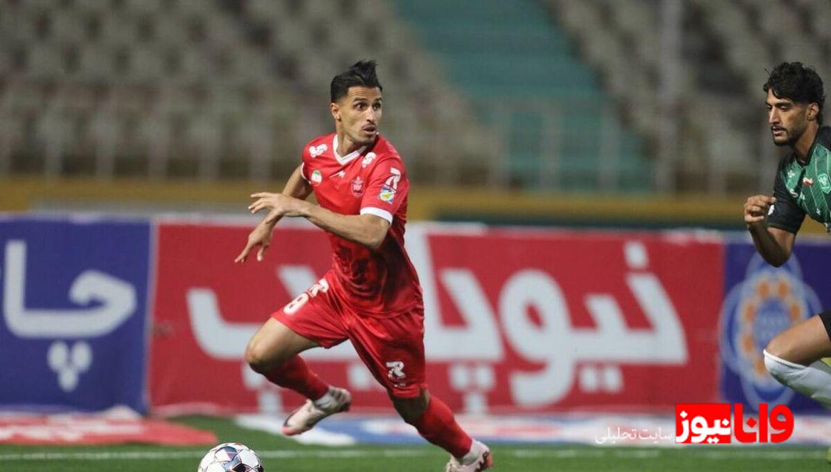 دبل علیپور در اولین بازی بعد از جنگ!