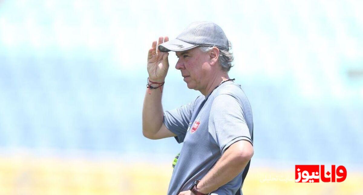 پاسخ مبهم مربی پرسپولیس به موضوع فسخ قرارداد