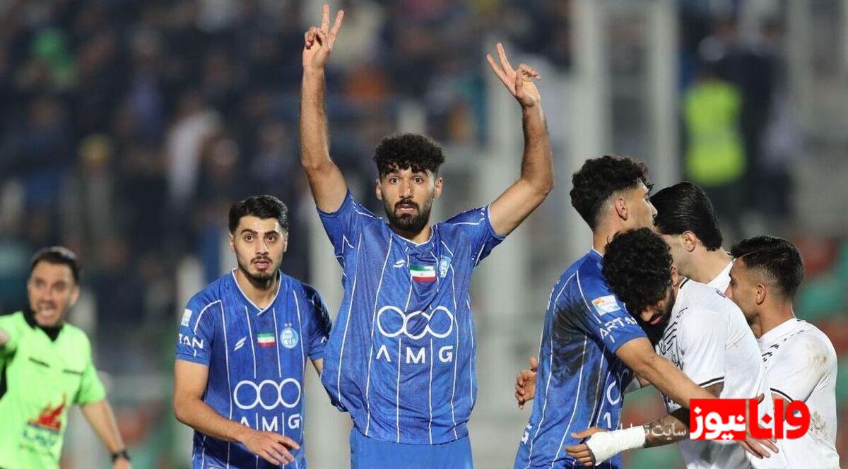 واکنش مدافع استقلال به جنگ: پرچم ایران همیشه بالاست