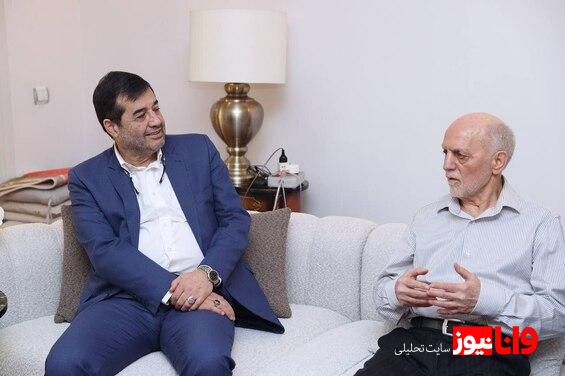 حضور احمد دنیامالی در خانه اسطوره پرسپولیس+عکس