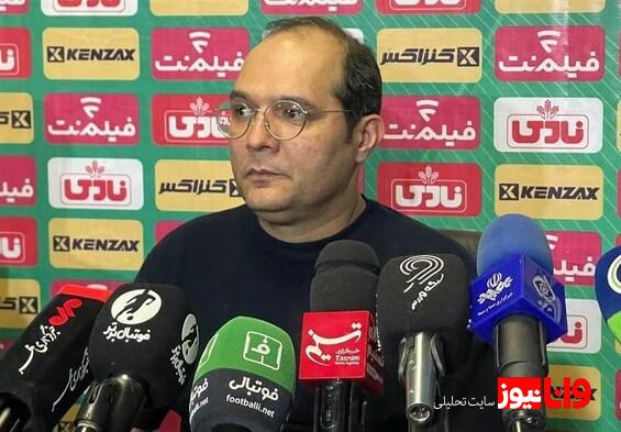 ربیعی: نبود VAR در بازی امروز جای سؤال داشت از تساوی راضیام