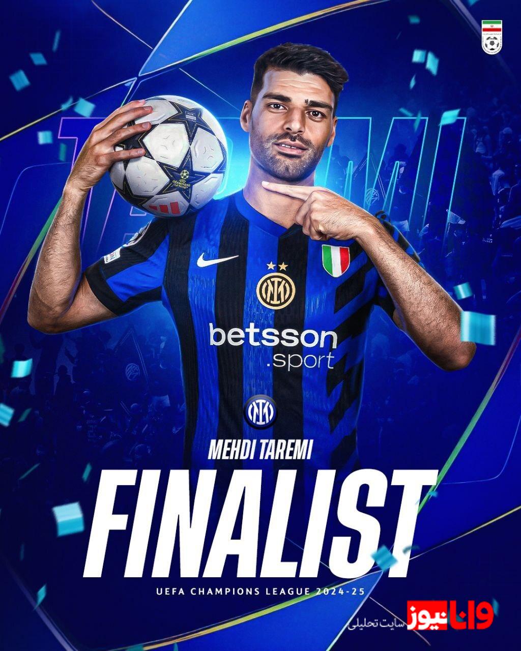 پیام تبریک فدراسیون فوتبال به مهدی طارمی + عکس پیام تبریک فدراسیون فوتبال به مهدی طارمی + عکس