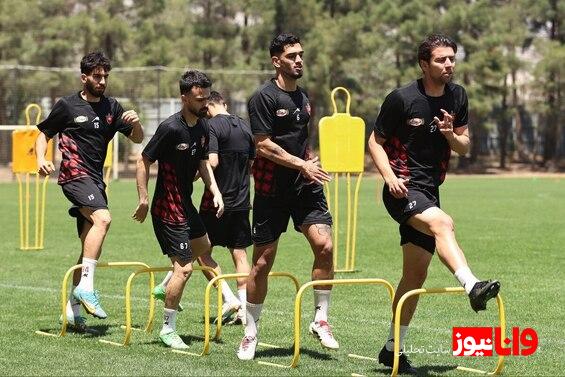 گزارش تمرین پرسپولیس