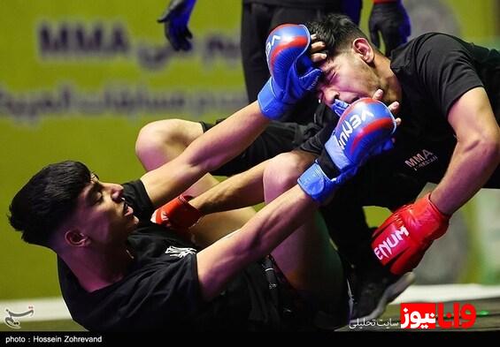 نفرات برتر مسابقات MMA قهرمانی کشور مشخص شدند