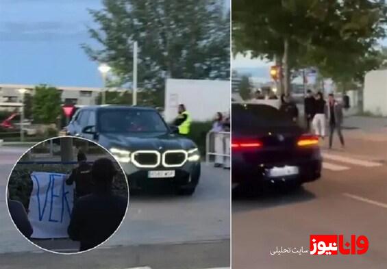 استقبال سرد از بازیکنان رئال در بازگشت به مادرید
