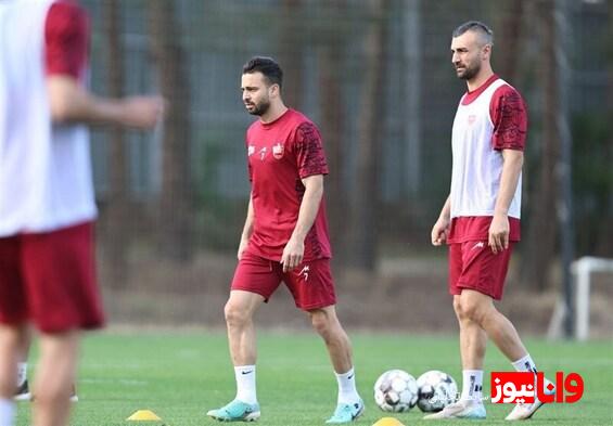 گزارش تمرین پرسپولیس