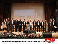معرفی برگزیدگان سومین دوره جایزه رسالههای برتر مهندسی برق و فناوری اطلاعات معرفی برگزیدگان سومین دوره جایزه رسالههای برتر مهندسی برق و فناوری اطلاعات