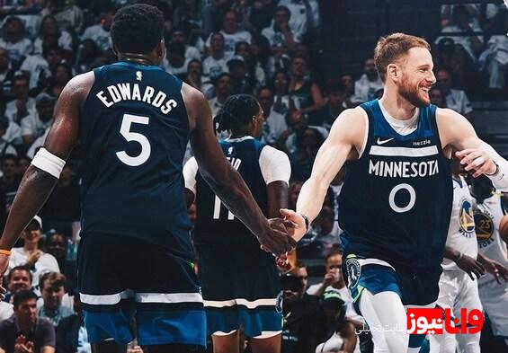 مینهسوتا با حذف گلدن استیت به فینال کنفرانس غرب NBA رسید