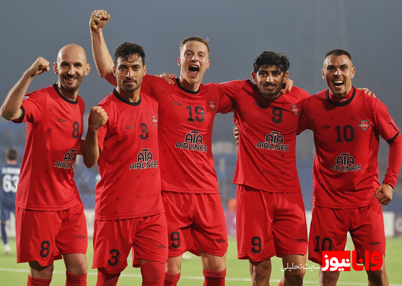 جام قهرمانی روی لوگو تراکتور افتاد+عکس