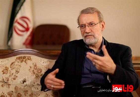 لاریجانی: شیفتگی ترامپ به جولانی از کمدیهای زمان است