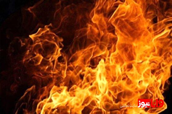 مرگ هولناک کودک ۱۰ ساله در خودرو شعلهور + عکس