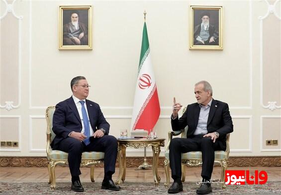 پزشکیان: آمادهایم روابط با قزاقستان را همهجانبه ارتقا دهیم