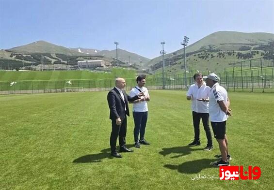 بازدید نمایندگان پرسپولیس از کمپ ارزروم