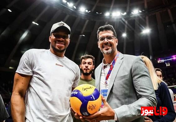 حضور ستاره NBA در لیگ ملتهای والیبال + عکس