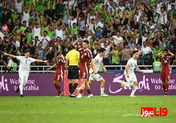 شکست سنگین قطر در خانه ازبکستان و توقف امارات
