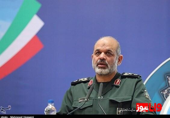 سردار وحیدی: پایگاهنواتیم و تل نوف را هدف قرار دادیم