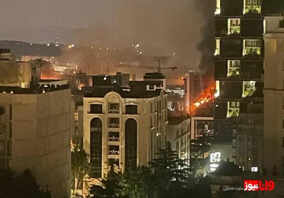 حمله اسرائیل به ستاد وزارت دفاع در تهران