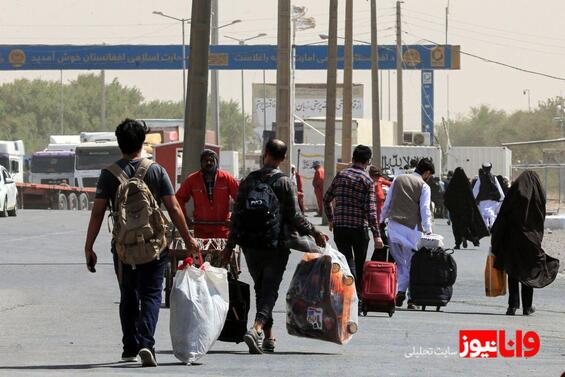 تیر خلاص ایران به اتباع افغان خروج اتباع غیرمجاز از تهران شدت گرفت