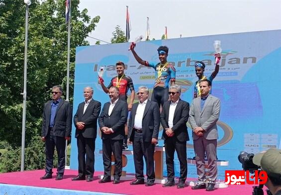 قهرمانی رکابزن آلمانی در مرحله نخست تور ایران-آذربایجان