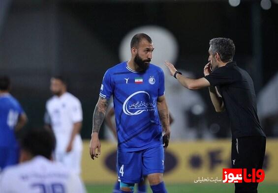 چشمی: قهرمانی استقلال با گل من، لطف خدا بود