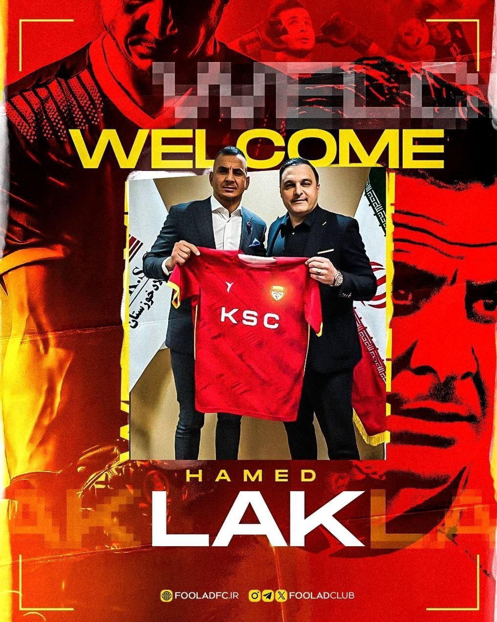 تیم فوتبال فولاد خوزستان , حامد لک ,