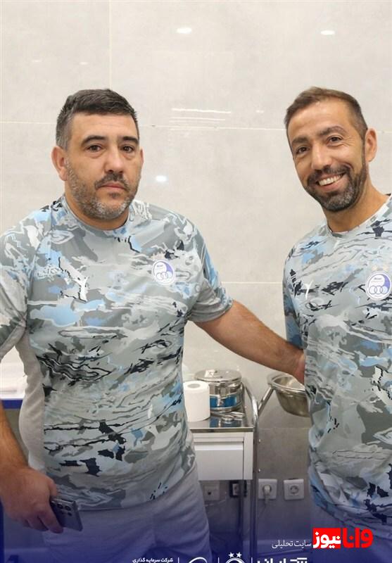 حضور ساپینتو و سه بازیکن استقلال در ایفمارک + عکس حضور ساپینتو و سه بازیکن استقلال در ایفمارک + عکس