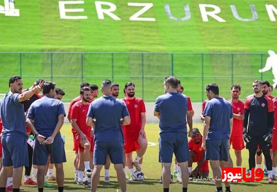 اولین تمرین پرسپولیس با هاشمیان + عکس
