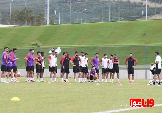 حضور ۲ ملیپوش در تمرین امروز پرسپولیس